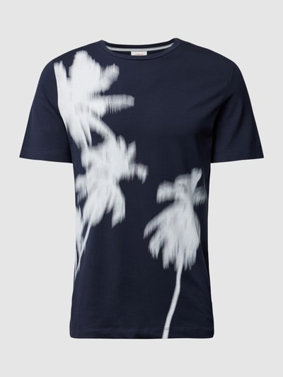 s.Oliver RED LABEL T-Shirt mit Motiv-Print Marine 2