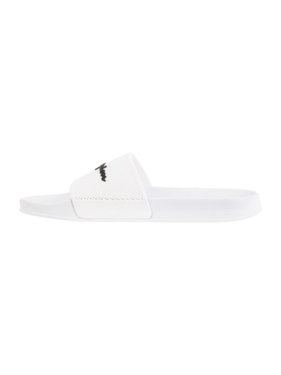 CHAMPION Slides mit Logo Weiss 3