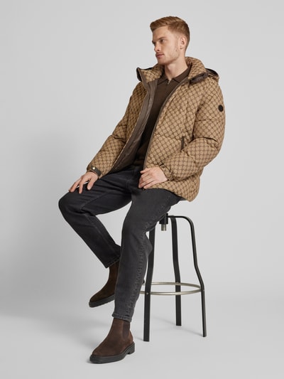 JOOP! Collection Steppjacke mit Stehkragen Modell 'Ambro' Camel 1