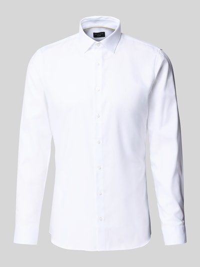 OLYMP No. Six Super slim fit zakelijk overhemd met kentkraag Wit - 2