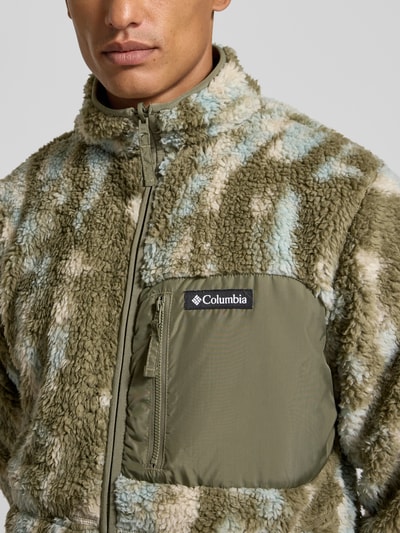 COLUMBIA Fleecejacke mit Stehkragen Oliv 3