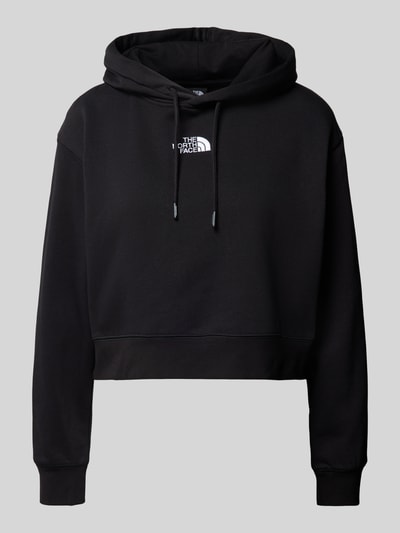 The North Face Cropped Hoodie mit Logo-Stitching BLACK 2