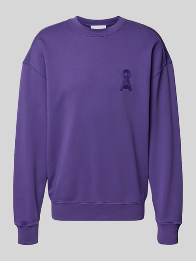 ARMEDANGELS Relaxed Fit Sweatshirt aus reiner Bio-Baumwolle Modell 'ICONIC Å GMT' Violett 2