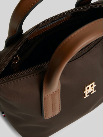 Tommy Hilfiger Henkeltasche mit Logo-Detail Dunkelbraun 4