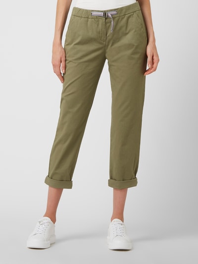 Brax Relaxed Fit Chino mit Stretch-Anteil Modell 'Mel S' Khaki 4