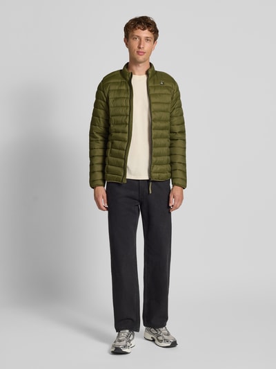 Blend Steppjacke mit Stehkragen Modell 'Romsey' Oliv 1