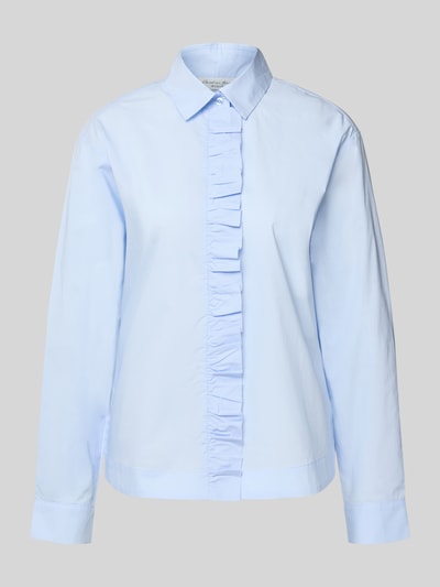 Christian Berg Woman Regular Fit Bluse mit Rüschen Blau 2