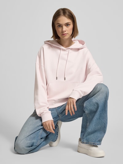 Guess Jeans Oversized Hoodie mit Kapuze Ecru 3