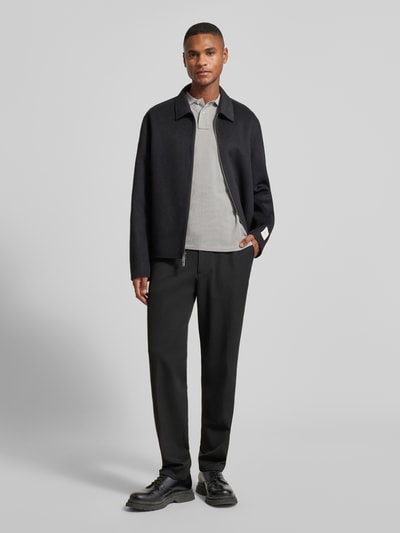 Polo Ralph Lauren Poloshirt met labelstitching Lichtgrijs - 1