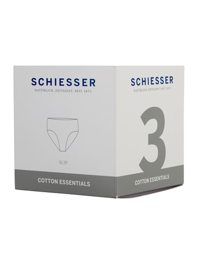 Schiesser Set van drie slips Zwart - 3