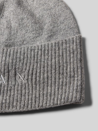 ARMANI EXCHANGE Czapka beanie z domieszką kaszmiru Jasnoszary 2