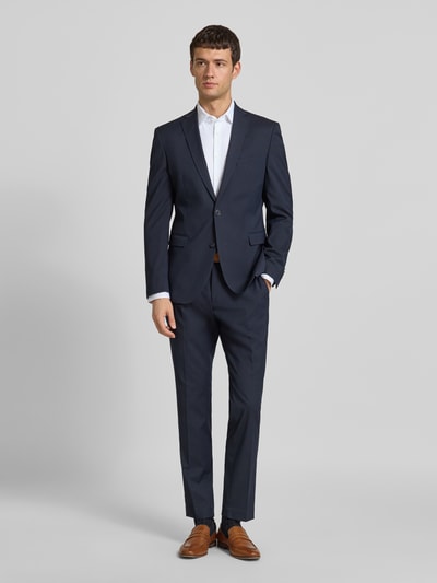 Jake*s Slim fit zakelijk overhemd met kentkraag Wit - 1