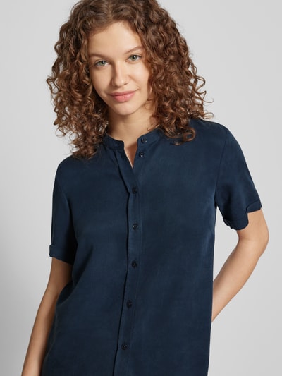 Marc O'Polo Denim Bluse mit Strukturmuster Marine 3