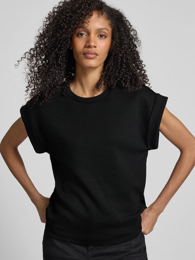 Vila T-Shirt mit Rundhalsausschnitt Modell 'SIFFI' Black 3