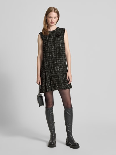 HUGO Mini-Etuikleid mit Woll-Anteil Rosa 1