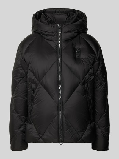 Blauer Usa Kurtka puchowa z kapturem model ‘LAMARTINE’ Czarny 2