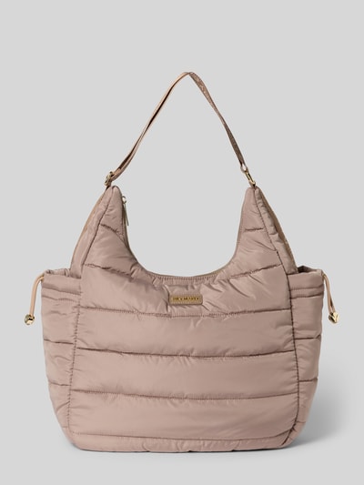 Hey Marly Handtas met doorgestikte naden, model 'Alltime Buddy' Taupe - 2