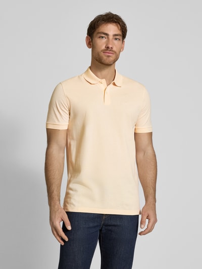 BOSS Regular fit poloshirt van puur katoen, model 'PALLAS' Zalm - 4