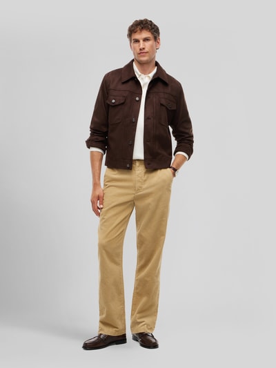 Tommy Hilfiger Straight Fit Cordhose aus reiner Baumwolle Modell 'DOVER' Hazel 1