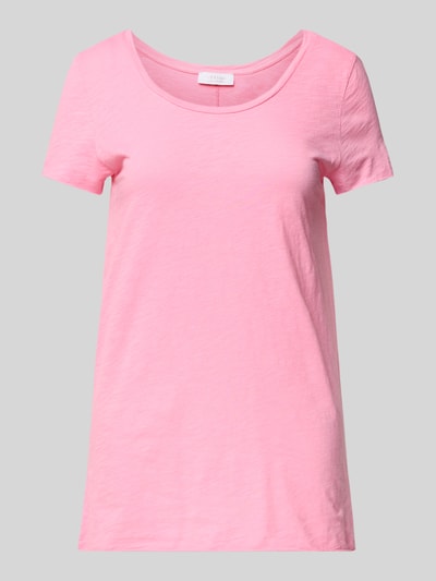 Rich & Royal T-shirt met ronde hals Felroze - 2