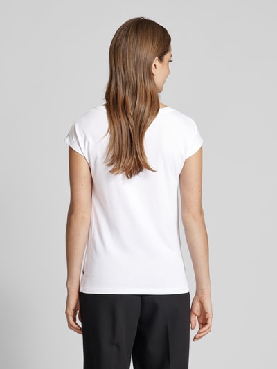 Lauren Ralph Lauren T-Shirt mit Rundhalsausschnitt Modell 'GRIETA' Weiss 5