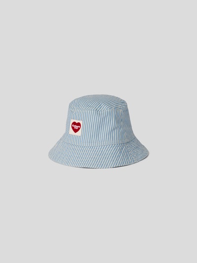 Carhartt WIP Bucket Hat mit Streifenmuster Hellblau 2