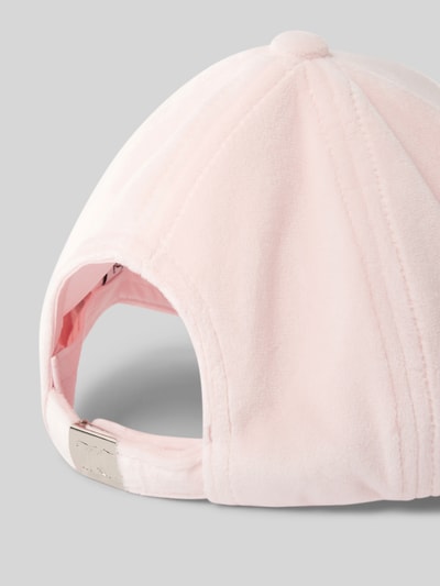 Juicy Couture Baseballpet met labeldetail, model 'VERONICA' Roze - 3