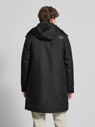 Helly Hansen Parka mit Label-Print Black 5