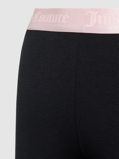 Juicy Couture Sport Leggings mit elastischem Label-Bund Modell 'ANNA' Black 2