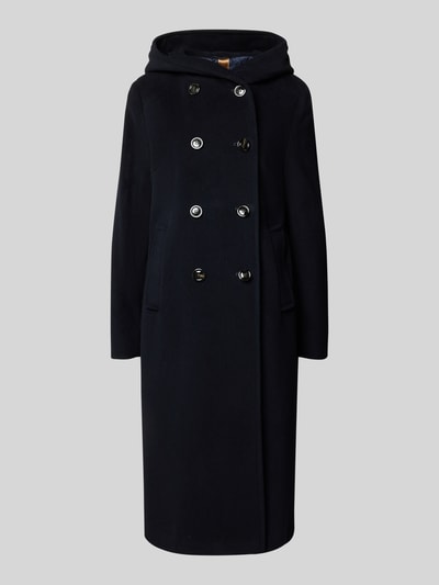 Gil Bret Wollmantel mit Kaschmir-Anteil Dunkelblau 2
