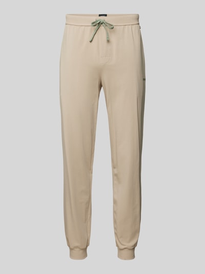 BOSS Loose Fit Sweatpants mit Tunnelzug Modell 'Mix&Match' Sand 2