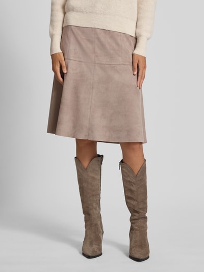 s.Oliver BLACK LABEL A-Shape Rock aus Wildlederimitat Sand 4