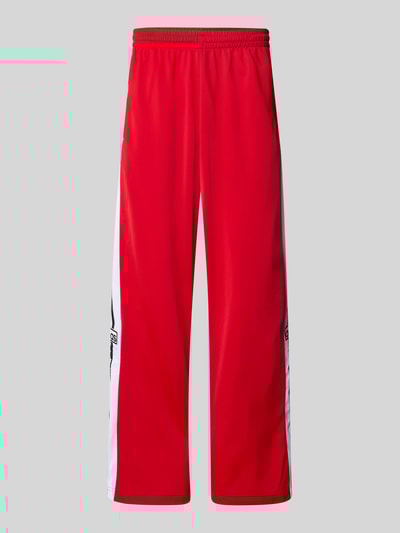 adidas Originals Trainingsbroek met drukknopen opzij en elastische band Rood - 2