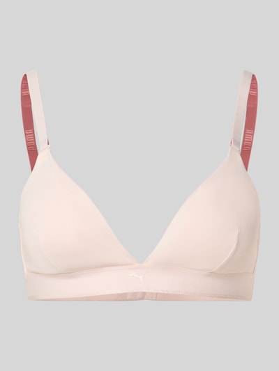 Produktfoto, Bralette in Triangel-Form mit verstellbaren Trägern von PUMA, Mix van katoen en elastaan, nauwsluitende pasvorm, haakjessluiting