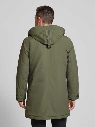 G-LAB Parka mit Eingrifftaschen Modell 'TRACER' Oliv Melange 5