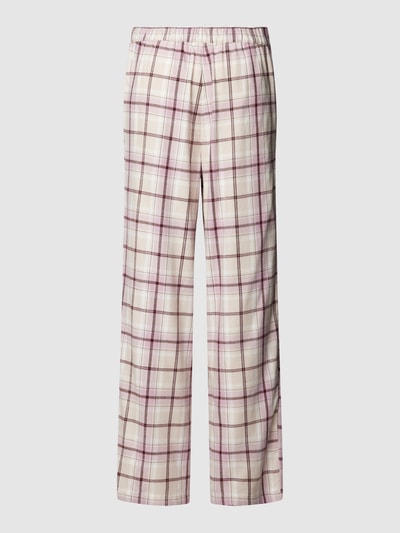 Esprit Pyjama-Hose mit Tartan-Karo Modell 'SOFT FLANNEL' Rosa 3