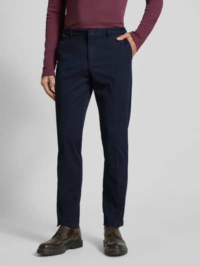 BOSS Slim Fit Chino mit Eingrifftaschen Modell 'Kaito' Marine 4