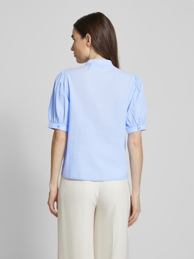 Essentiel Antwerp Regular Fit Hemdbluse mit Stehkragen Modell 'Hamadeus' Hellblau 5