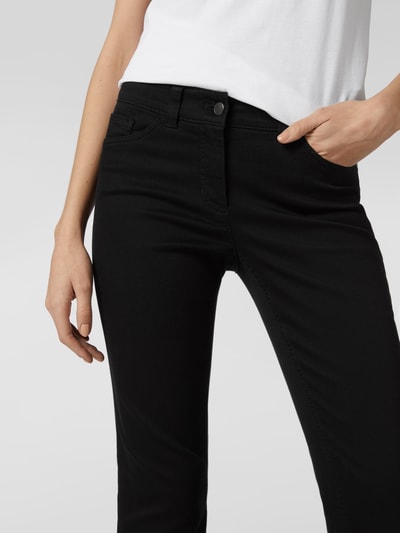 Gerry Weber Edition Jeansy o kroju slim fit z mieszanki bawełny ekologicznej  Czarny 3