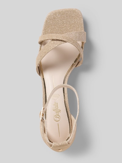 Buffalo Sandalette mit Blockabsatz Modell 'CARRIE' Rose 3