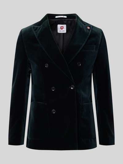CG - Club of Gents Slim Fit Sakko aus Samt Modell 'Phinix' Dunkelgruen 2