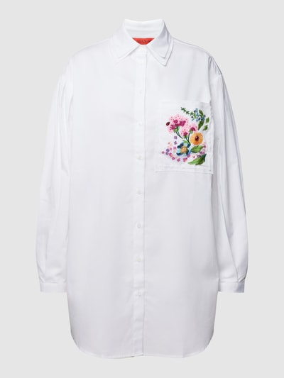 MAX&Co. Bluzka koszulowa z kieszenią na piersi model ‘BRINA’ Biały 2