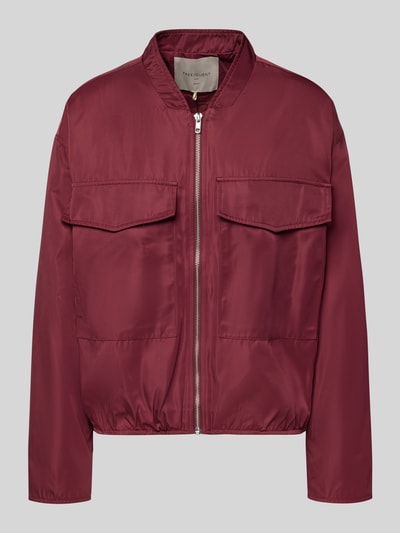 FREE/QUENT Jacke mit Stehkragen Modell 'Flya' Bordeaux 2