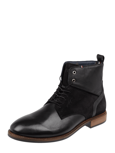 Tommy Hilfiger Boots aus Leder  Black 1