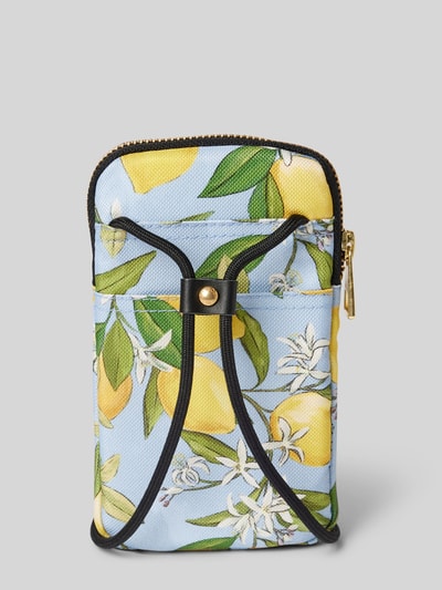 WOUF Smartphonetasje met labelbadge, model 'Capri' Lichtblauw - 2