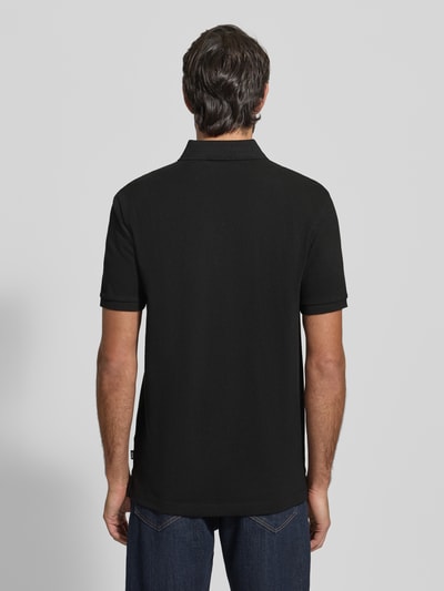 BOSS Regular Fit Poloshirt aus reiner Baumwolle Modell 'QIANG' Black 5