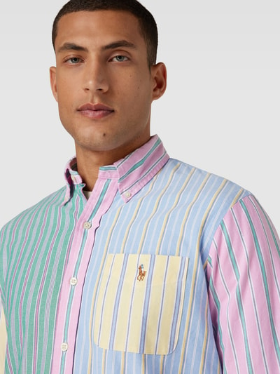 Polo Ralph Lauren Koszula casualowa w stylu Colour Blocking Błękitny 3