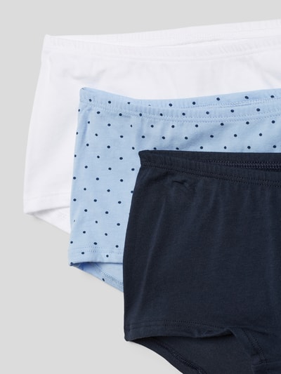 Schiesser Boxershort met all-over motief in een set van 3 stuks Blauw - 2