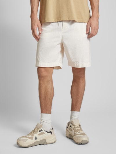 REVIEW Shorts mit elastischem Bund Offwhite 4