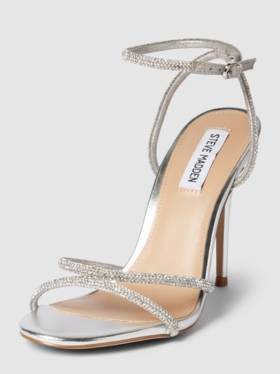 Steve Madden Sandalette mit Ziersteinbesatz Modell 'BRYANNA' Silber 1